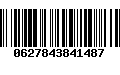 Código de Barras 0627843841487
