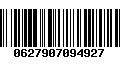 Código de Barras 0627907094927