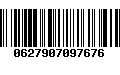 Código de Barras 0627907097676