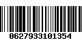 Código de Barras 0627933101354
