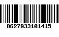 Código de Barras 0627933101415