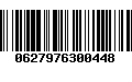 Código de Barras 0627976300448