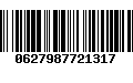 Código de Barras 0627987721317