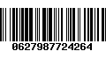 Código de Barras 0627987724264