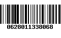 Código de Barras 0628011338068