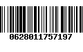 Código de Barras 0628011757197