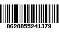 Código de Barras 0628055241379