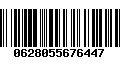 Código de Barras 0628055676447