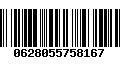 Código de Barras 0628055758167
