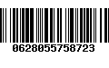 Código de Barras 0628055758723