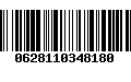 Código de Barras 0628110348180