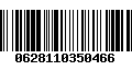 Código de Barras 0628110350466