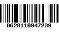 Código de Barras 0628110947239