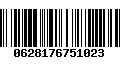Código de Barras 0628176751023