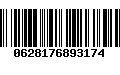 Código de Barras 0628176893174