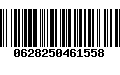 Código de Barras 0628250461558