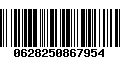 Código de Barras 0628250867954
