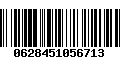 Código de Barras 0628451056713