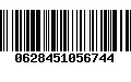 Código de Barras 0628451056744