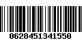 Código de Barras 0628451341550