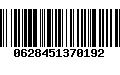 Código de Barras 0628451370192
