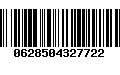 Código de Barras 0628504327722