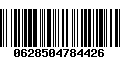 Código de Barras 0628504784426