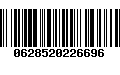 Código de Barras 0628520226696