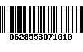 Código de Barras 0628553071010