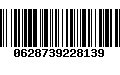 Código de Barras 0628739228139