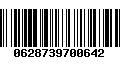 Código de Barras 0628739700642
