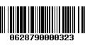 Código de Barras 0628790000323