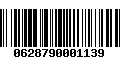 Código de Barras 0628790001139