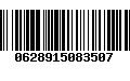 Código de Barras 0628915083507