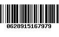 Código de Barras 0628915167979