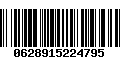 Código de Barras 0628915224795