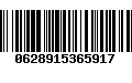 Código de Barras 0628915365917