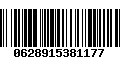 Código de Barras 0628915381177