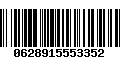 Código de Barras 0628915553352