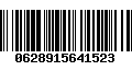 Código de Barras 0628915641523