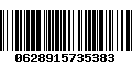 Código de Barras 0628915735383