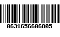 Código de Barras 0631656606805