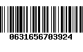 Código de Barras 0631656703924