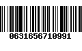 Código de Barras 0631656710991