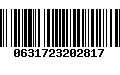 Código de Barras 0631723202817