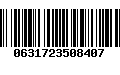 Código de Barras 0631723508407