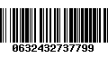 Código de Barras 0632432737799