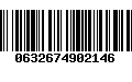 Código de Barras 0632674902146