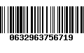 Código de Barras 0632963756719