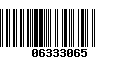 Código de Barras 06333065